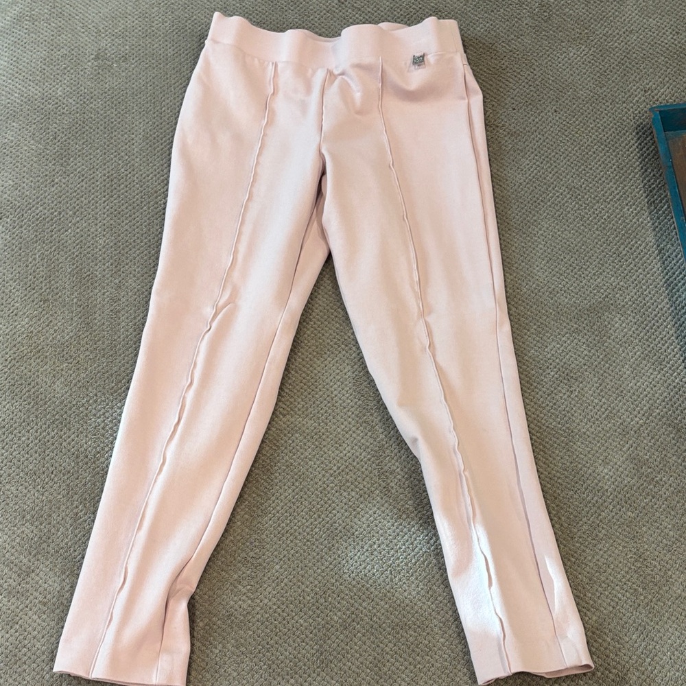 Anne Klein Light Pink Kids Leggings